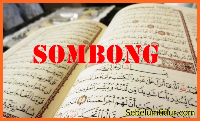 ayat alquran tentang sombong